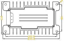 Elcon 500W IP67 Sealed DC-DC Converter