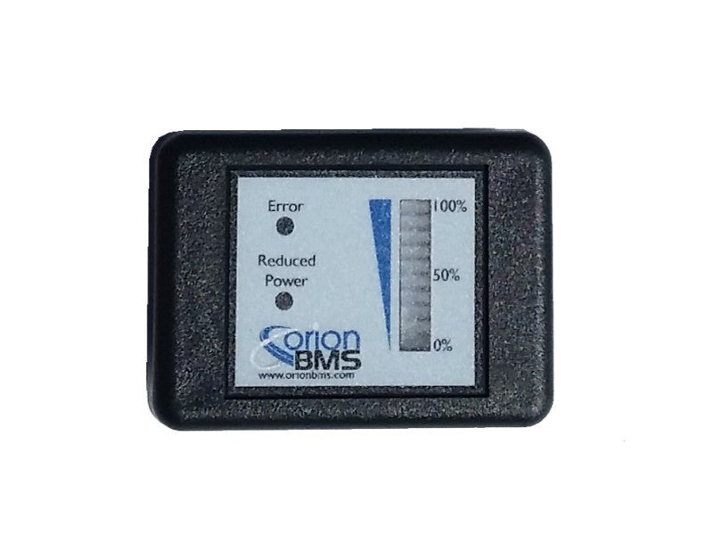 orion state of charge meter display with datalogging